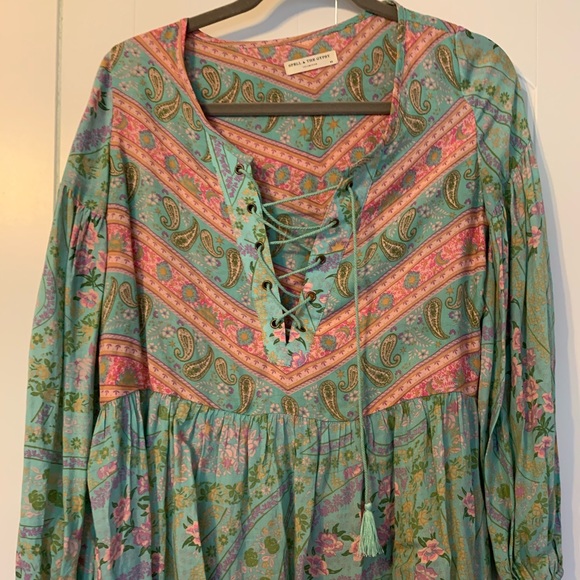 Spell Tops - Spell city lights Blouse size XS
